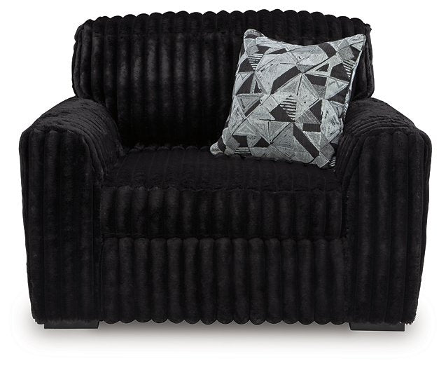 Midnight-Madness Oversized Chair - All Brands Furniture (NJ)