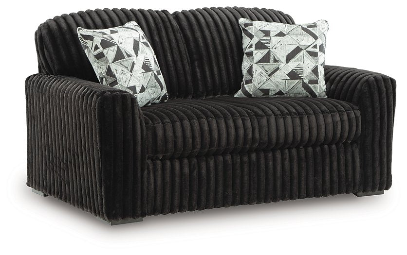 Midnight-Madness Loveseat - All Brands Furniture (NJ)