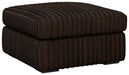 Midnight-Madness Oversized Accent Ottoman - All Brands Furniture (NJ)