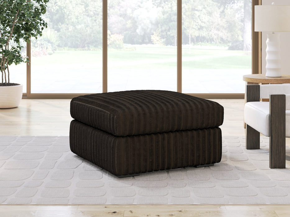 Midnight-Madness Oversized Accent Ottoman - All Brands Furniture (NJ)