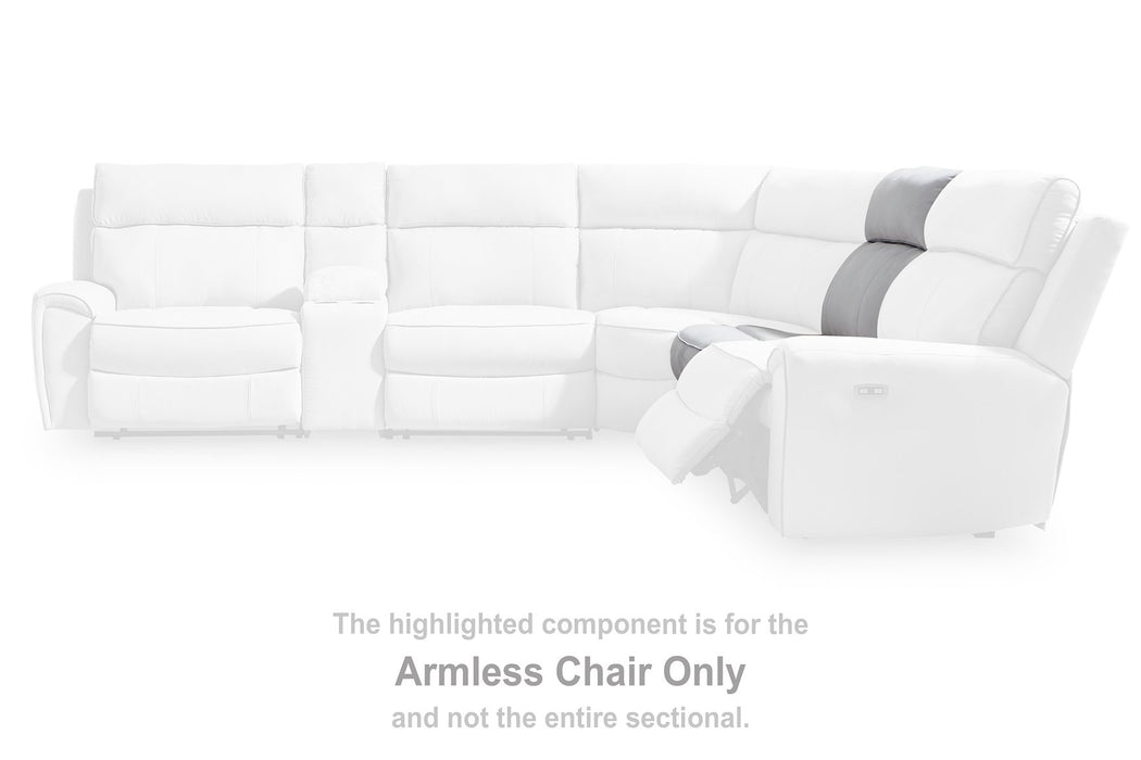 Social Pointe Reclining Sectional with Storage Console - All Brands Furniture (NJ)