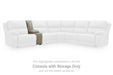 Narwhal Place Reclining Sectional with Storage Console - All Brands Furniture (NJ)