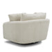 Parker Living Boomer Large Swivel Chair with 2 Toss Pillows
