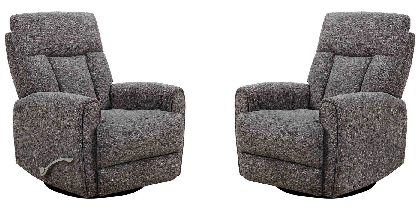 Parker Living Natalia Manual Swivel Glider Recliner Two Pack