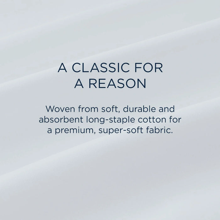 TEMPUR Classic Cotton Sheet Set Sleepy Silver Mist
