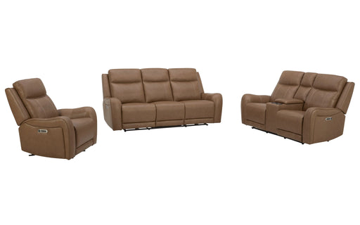 Parker Living Haywood - Butternut Power Reclining Sofa Loveseat and Recliner