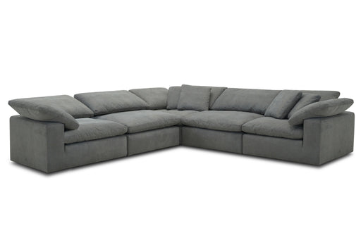 Parker Living Exhale - Mathis Thunder 5 Piece Modular Sectional