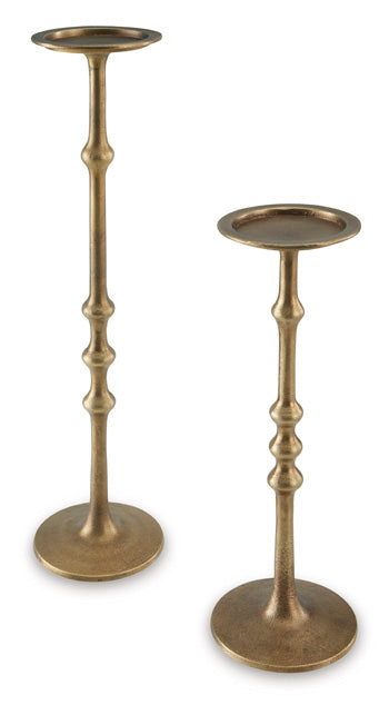 Larwick Candle Holder (Set of 2) - All Brands Furniture (NJ)