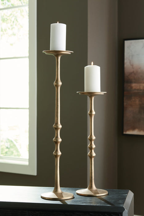 Larwick Candle Holder (Set of 2) - All Brands Furniture (NJ)