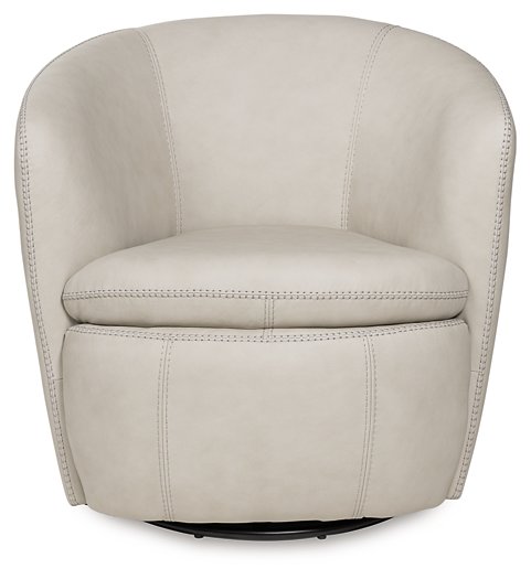 Kierreys Swivel Accent Chair - All Brands Furniture (NJ)
