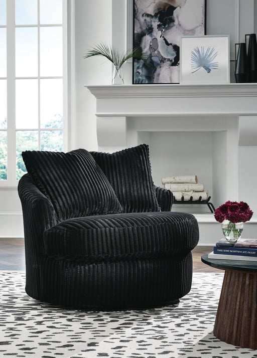 Gramwell Swivel Accent Chair - All Brands Furniture (NJ)