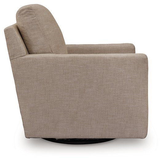 Freybourne Next-Gen Nuvella Swivel Accent Chair - All Brands Furniture (NJ)