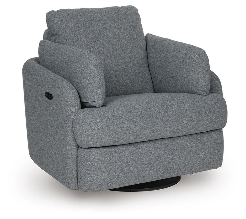 Alainmont Next-Gen Nuvella Swivel Power Recliner - All Brands Furniture (NJ)
