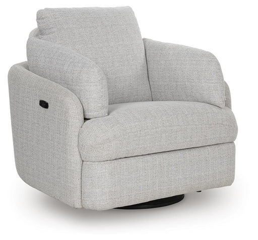 Alainmont Next-Gen Nuvella Swivel Power Recliner - All Brands Furniture (NJ)