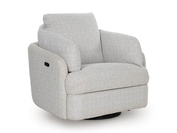 Alainmont Next-Gen Nuvella Swivel Power Recliner - All Brands Furniture (NJ)