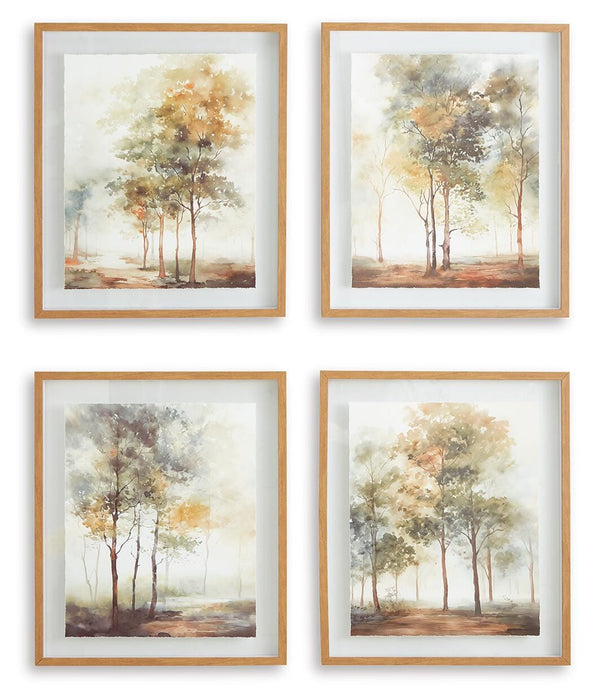 Bryneford Wall Art (Set of 4) - All Brands Furniture (NJ)