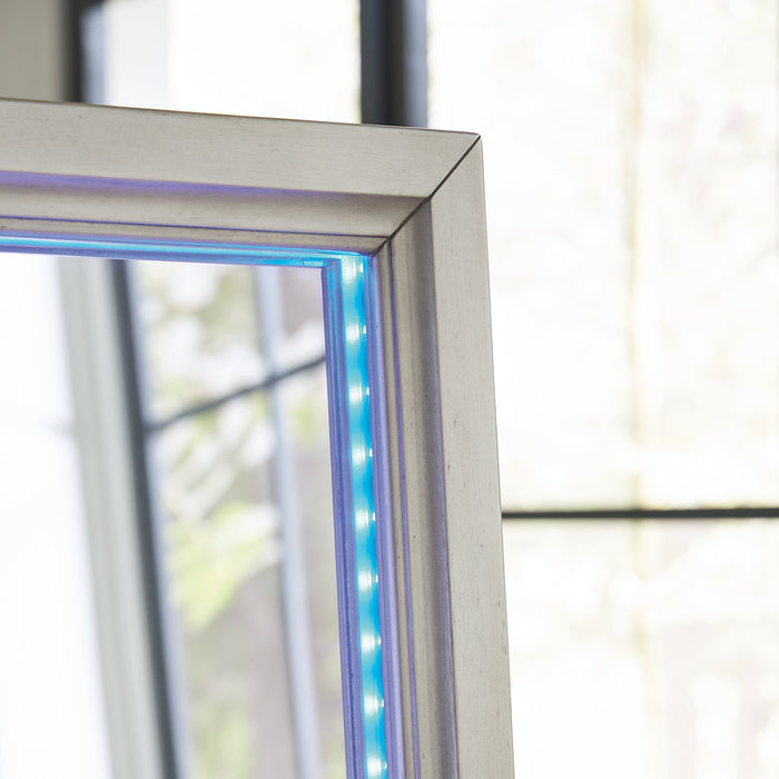 Evesen Floor Standing Mirror/Storage - All Brands Furniture (NJ)