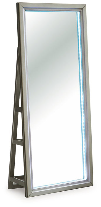 Evesen Floor Standing Mirror/Storage - All Brands Furniture (NJ)