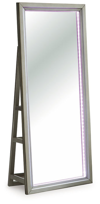 Evesen Floor Standing Mirror/Storage - All Brands Furniture (NJ)