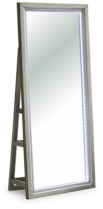 Evesen Floor Standing Mirror/Storage - All Brands Furniture (NJ)