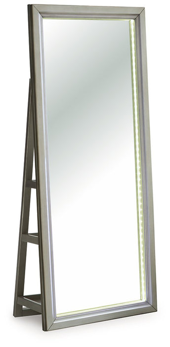 Evesen Floor Standing Mirror/Storage - All Brands Furniture (NJ)