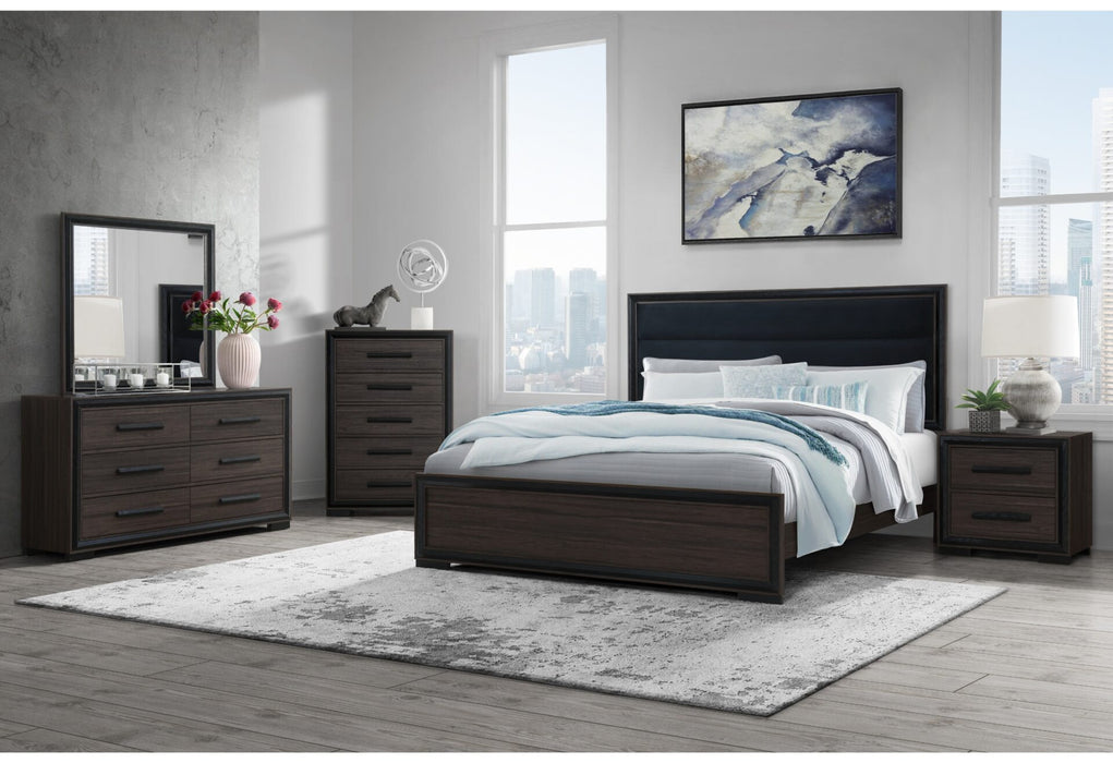 Amelia Brown Bed Group - All Brands Furniture (NJ)