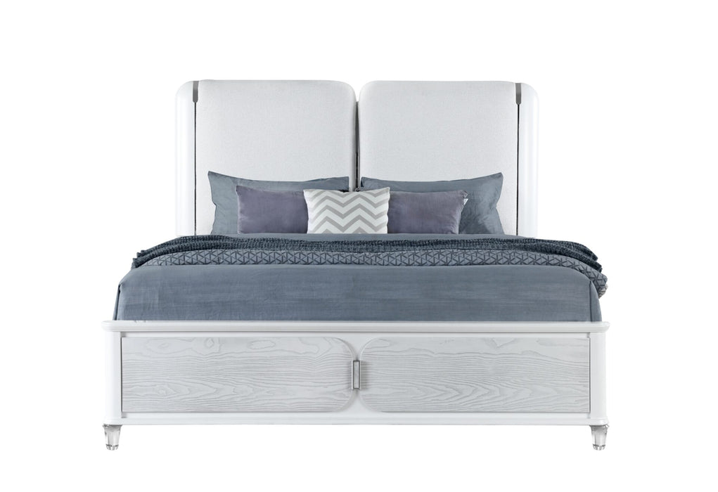 Apollo Grey Bed - All Brands Furniture (NJ)