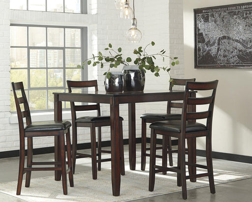 Coviar Counter Height Dining Table and Bar Stools (Set of 5) - All Brands Furniture (NJ)