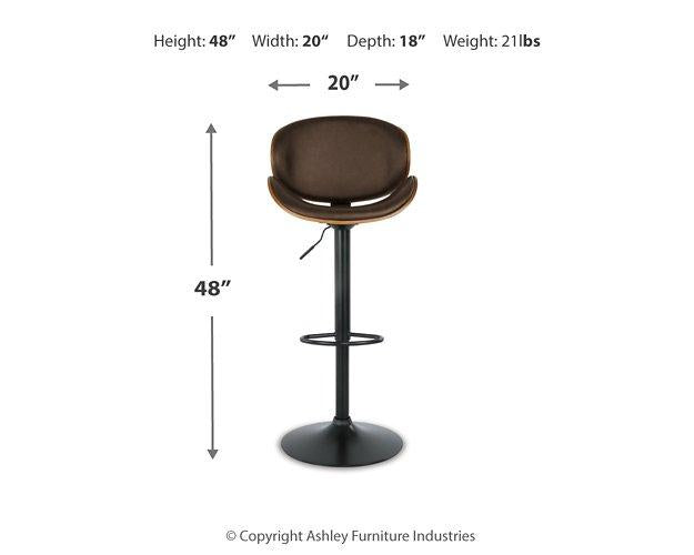 Bellatier Adjustable Height Bar Stool