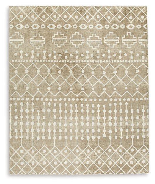Bunchly 7'10" x 10'3" Washable Rug - All Brands Furniture (NJ)