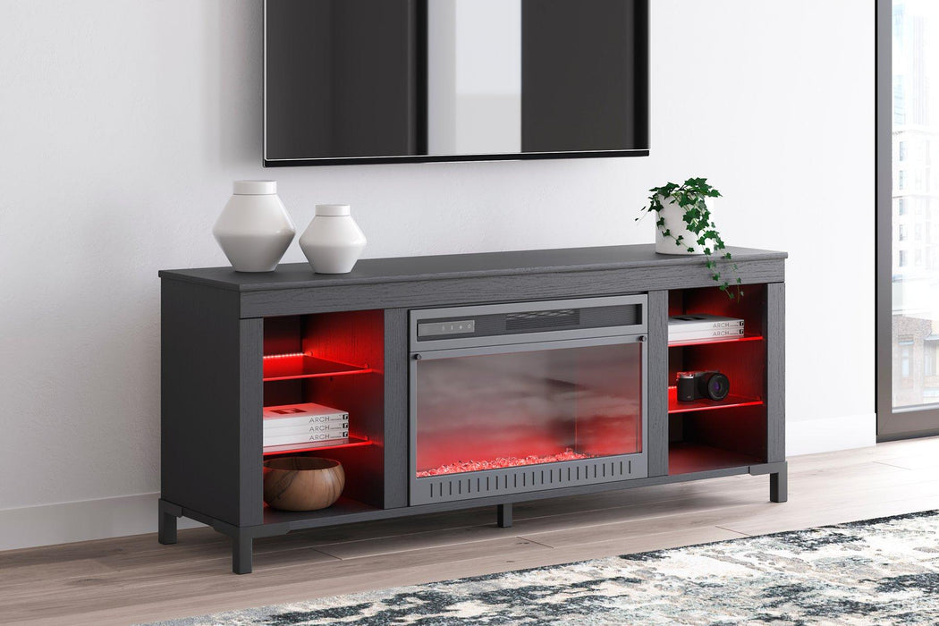 Cayberry 60" TV Stand with Electric Fireplace - All Brands Furniture (NJ)
