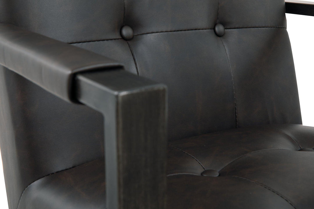 Starmore Home Office Desk with 2 Chairs - All Brands Furniture (NJ)