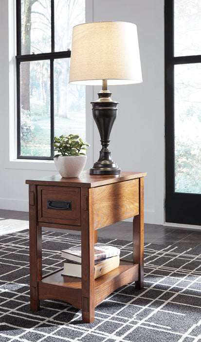 Breegin Chairside End Table - All Brands Furniture (NJ)