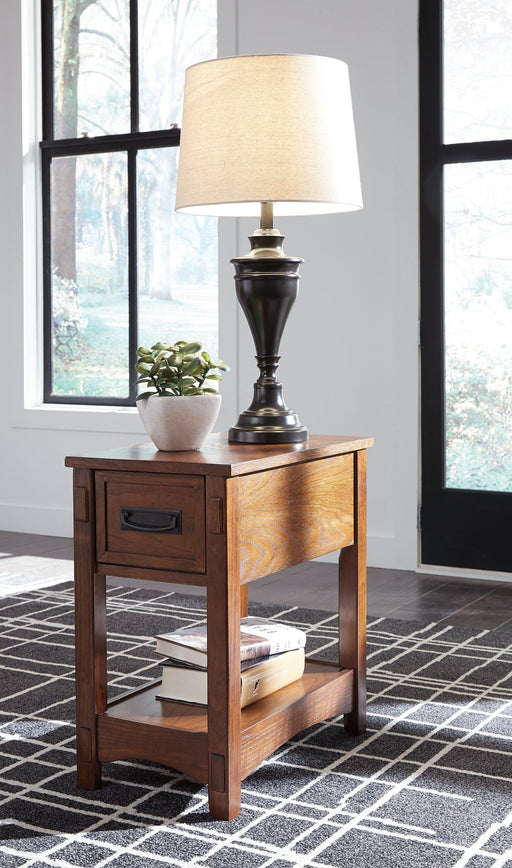 Breegin Chairside End Table - All Brands Furniture (NJ)