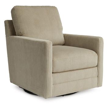 Icaman Swivel Accent Chair - All Brands Furniture (NJ)