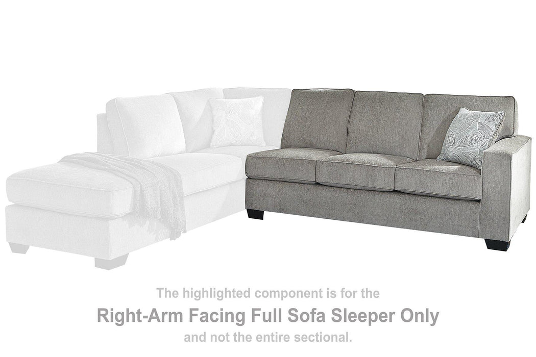 Altari Sleeper Sectional with Chaise - All Brands Furniture (NJ)