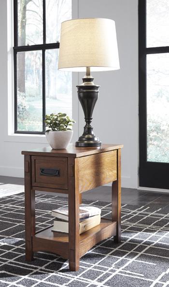 Breegin Chairside End Table - All Brands Furniture (NJ)