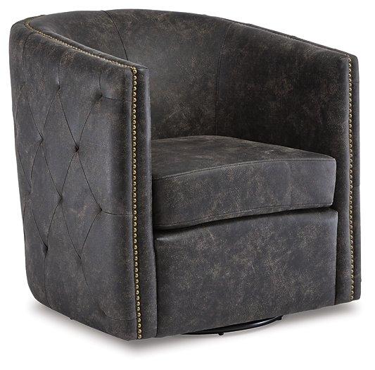 Brentlow Swivel Accent Chair - All Brands Furniture (NJ)