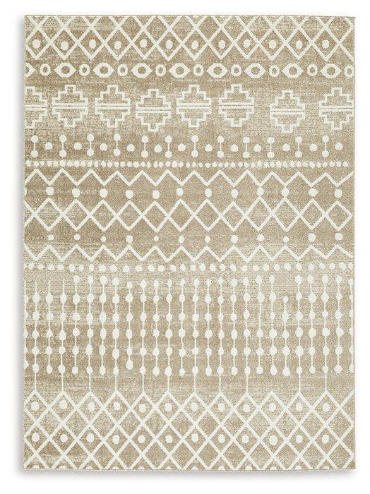Bunchly 4'11" x 7'2" Washable Rug - All Brands Furniture (NJ)