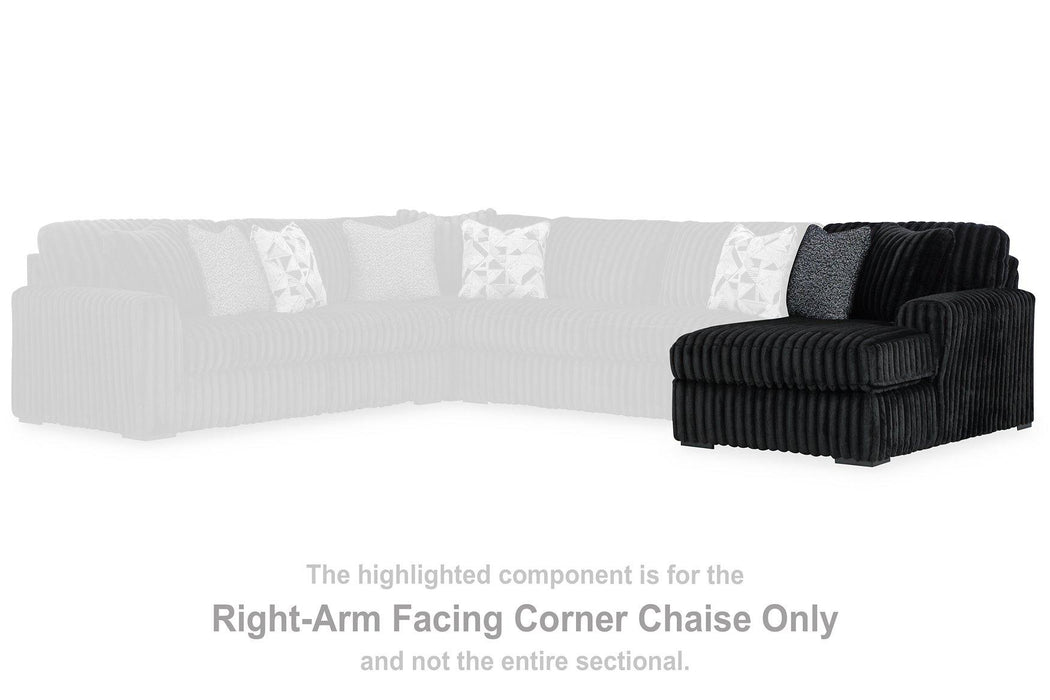 Midnight-Madness Super Chaise - All Brands Furniture (NJ)