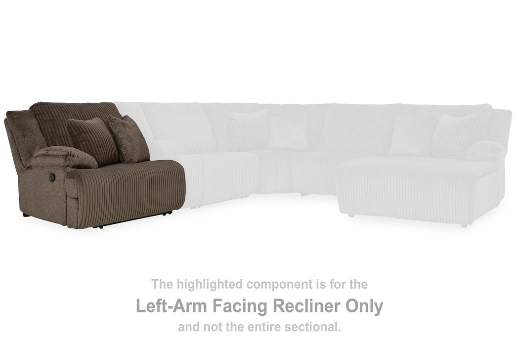 Top Tier Reclining Sectional with Chaise - All Brands Furniture (NJ)