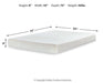 Chime 8 Inch Memory Foam Mattress in a Box - All Brands Furniture (NJ)