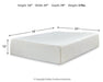 Chime 12 Inch Memory Foam Mattress in a Box - All Brands Furniture (NJ)