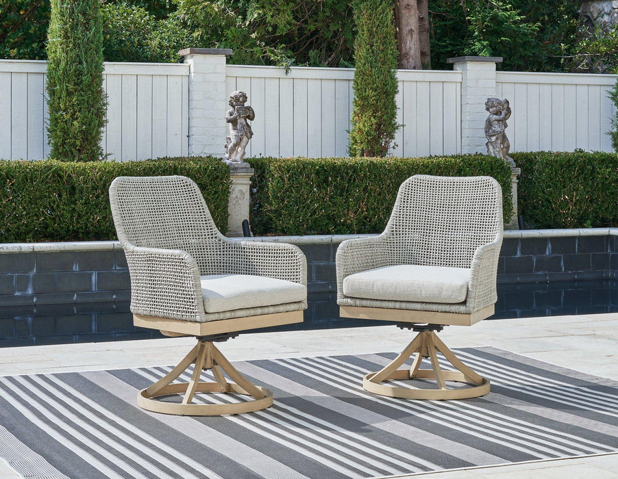 Seton Creek Outdoor Seating Set - All Brands Furniture (NJ)
