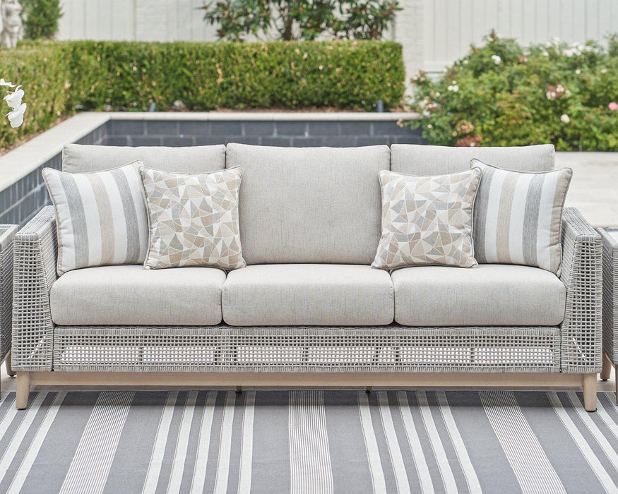 Seton Creek Outdoor Upholstery Set - All Brands Furniture (NJ)