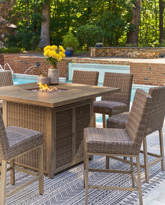 Walton Bridge Outdoor Dining Set - All Brands Furniture (NJ)
