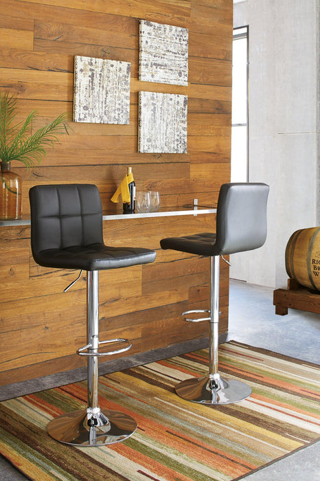 Bellatier Adjustable Height Bar Stool - All Brands Furniture (NJ)