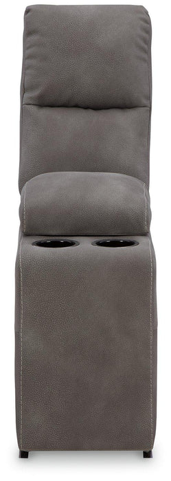 Next-Gen DuraPella Power Reclining Sectional Loveseat with Console - All Brands Furniture (NJ)