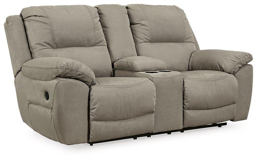 Next-Gen Gaucho Reclining Loveseat with Console - All Brands Furniture (NJ)