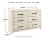Cambeck Dresser and Mirror - All Brands Furniture (NJ)